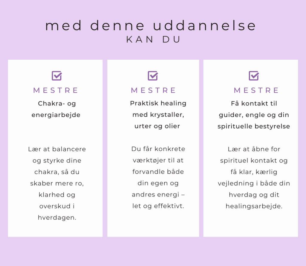 Earth Healer Uddannelsen