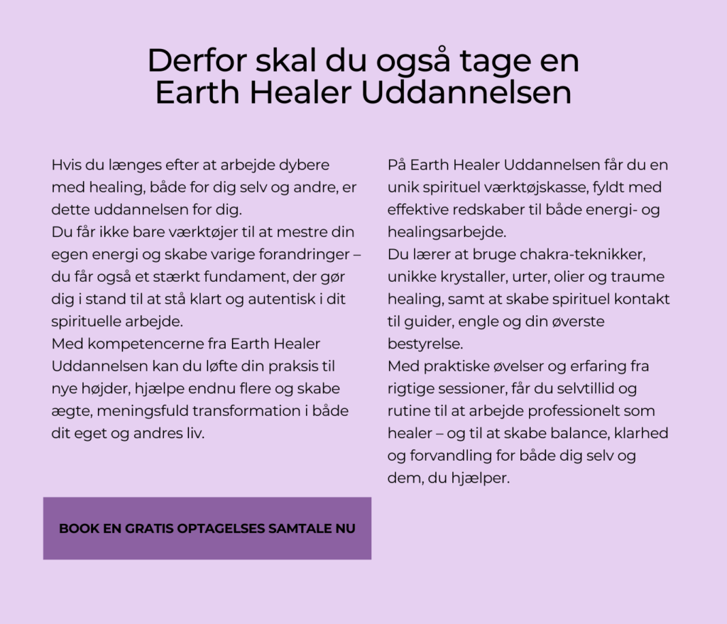 Earth Healer Uddannelsen