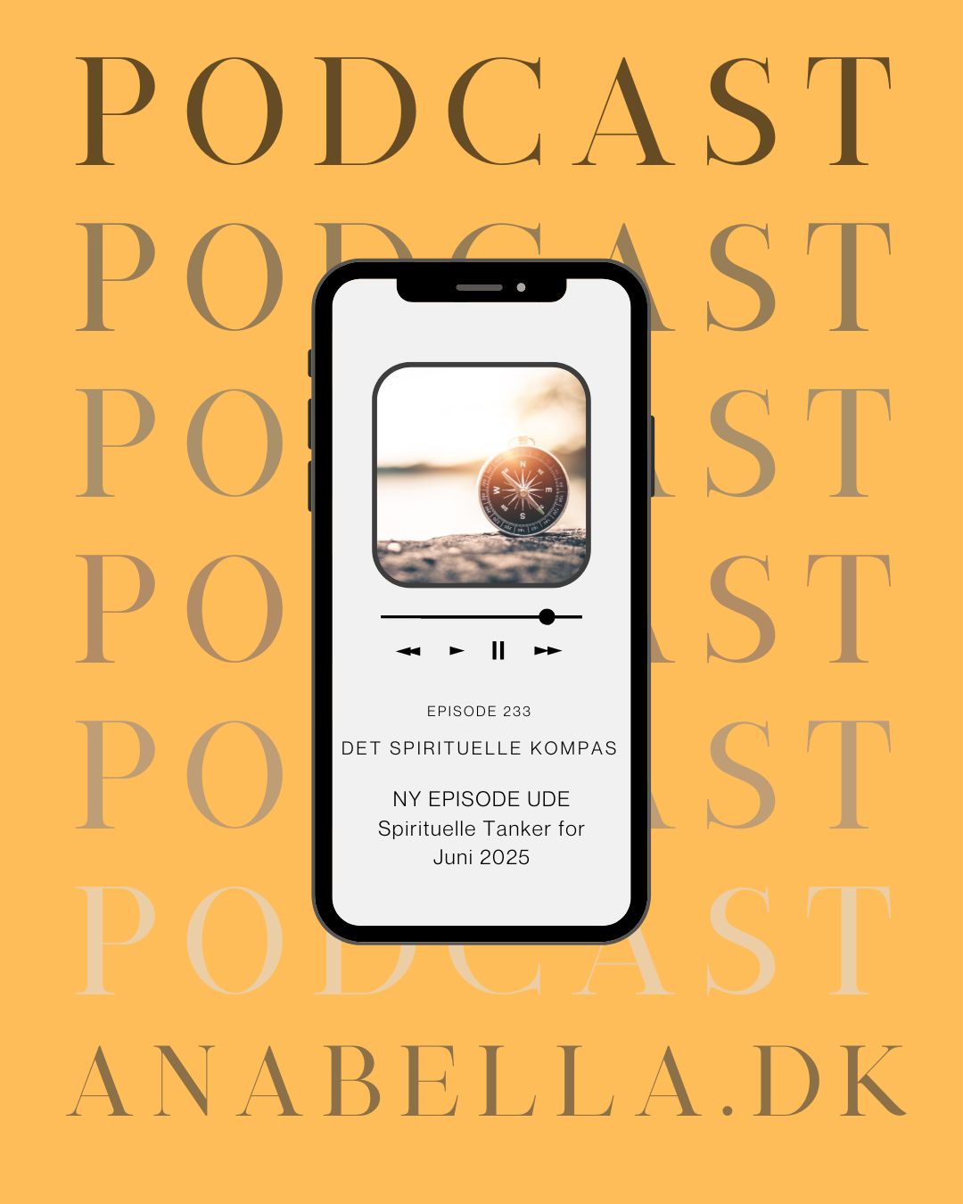 Podcast - Det Spirituelle Kompas 5 Spirituelle Tanker for Juni 2025