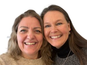 Anabella og Lotte Weaver