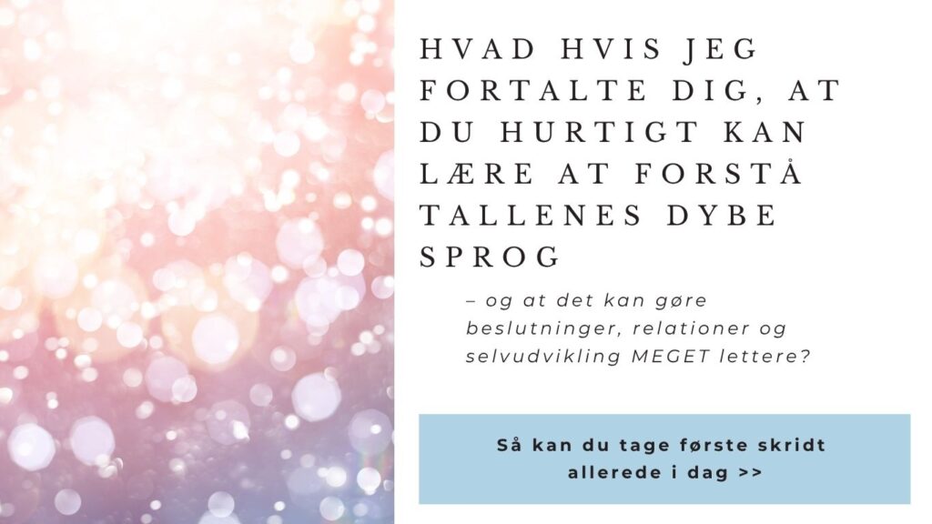Hvad hvis jeg fortalte dig, at du hurtigt kan lære at forstå tallenes dybe sprog