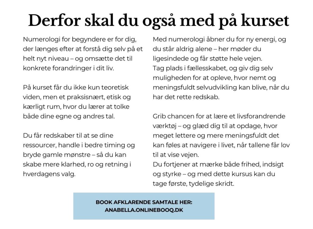 Derfor skal du også med på kurset