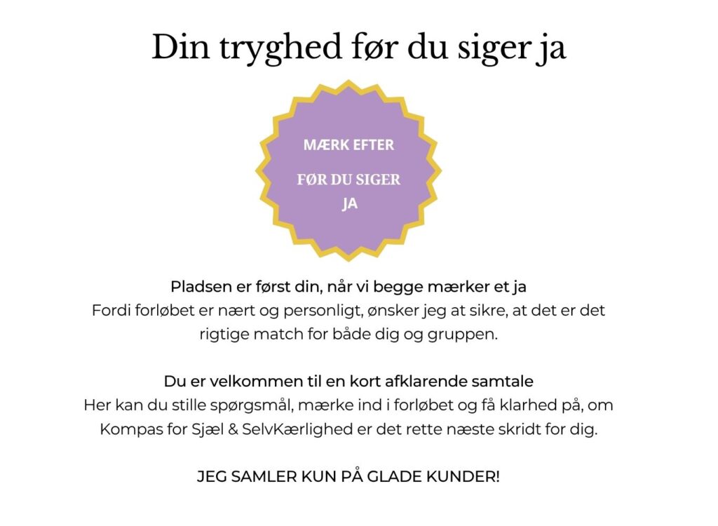 Kompas for sjæl og selvkærlighed