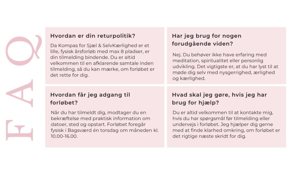Kompas for sjæl og selvkærlighed
