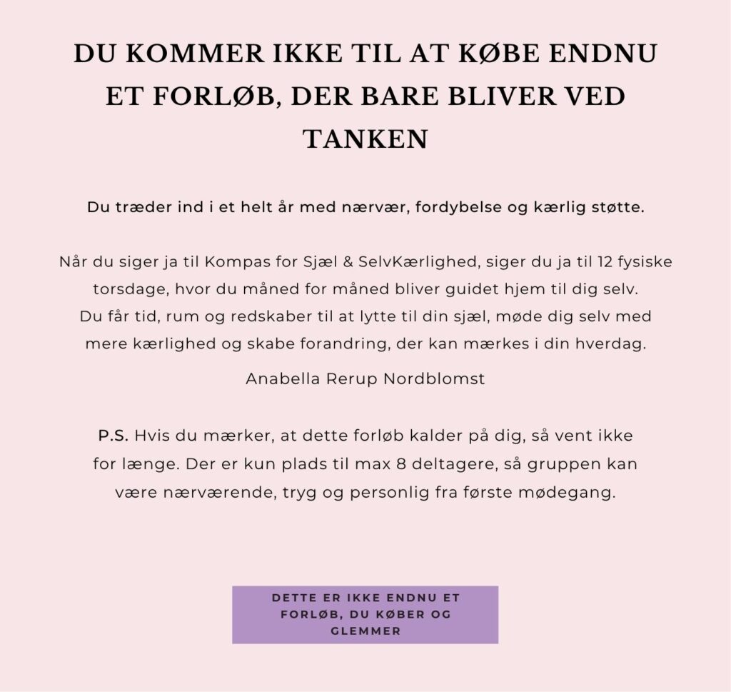 Kompas for sjæl og selvkærlighed