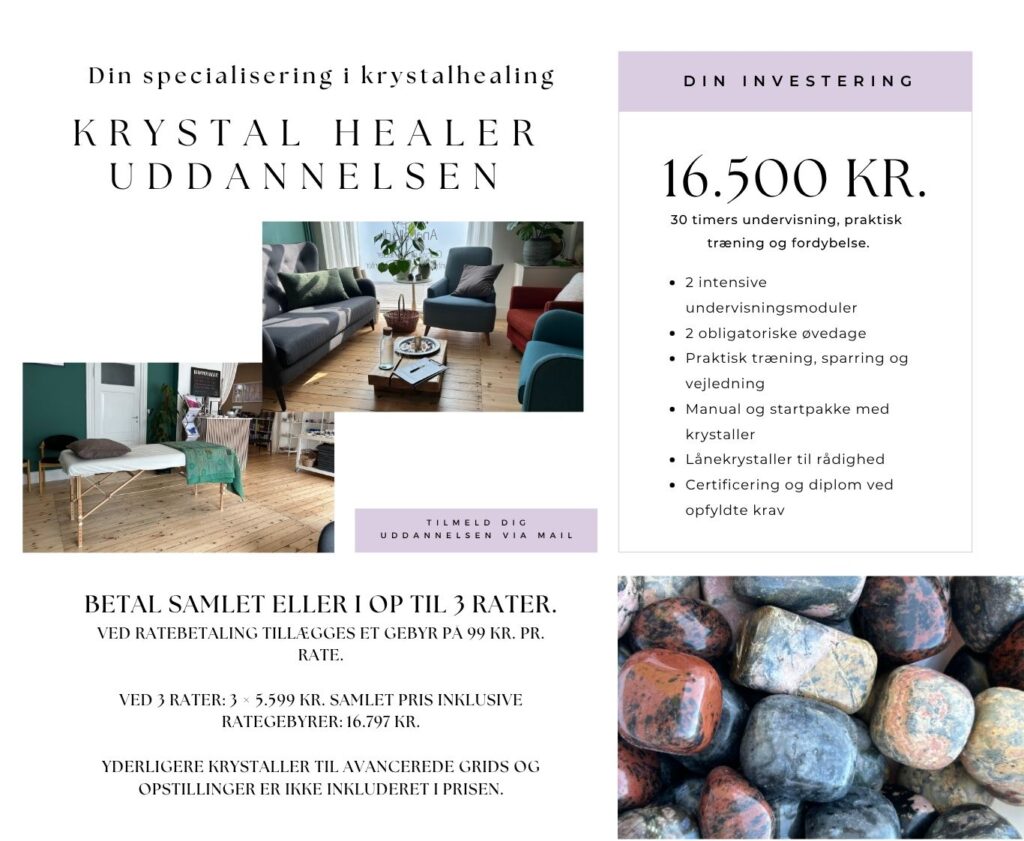 Krystal Healer uddannelsen