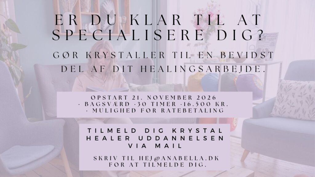 Krystal Healer uddannelsen